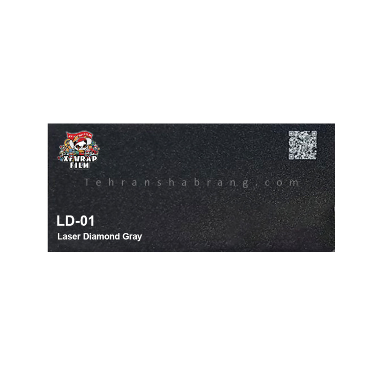 کاوربدنه طوسی الماسی-لیزری کد LD-01 برند اکس اف XF