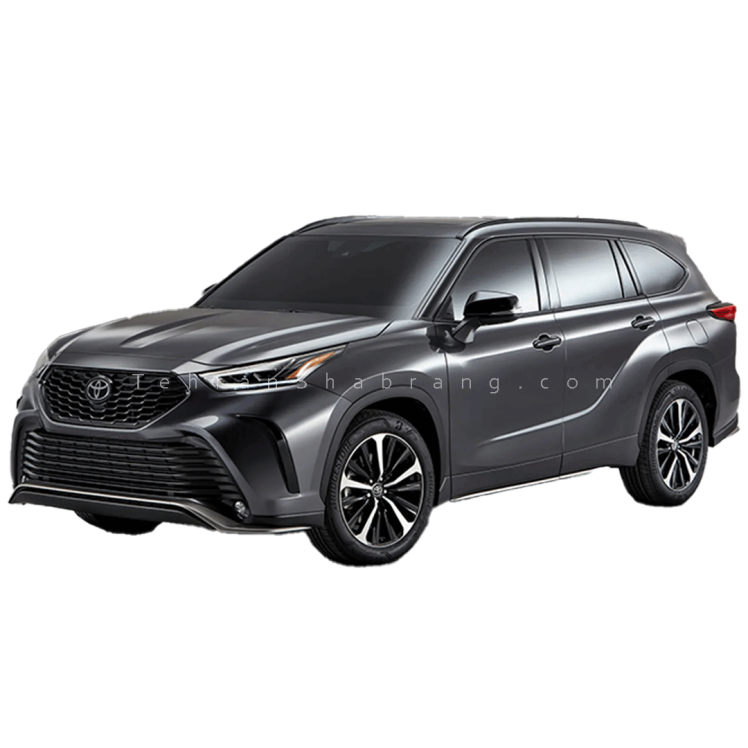 گلس محافظ کنسول تویوتا هایلندر