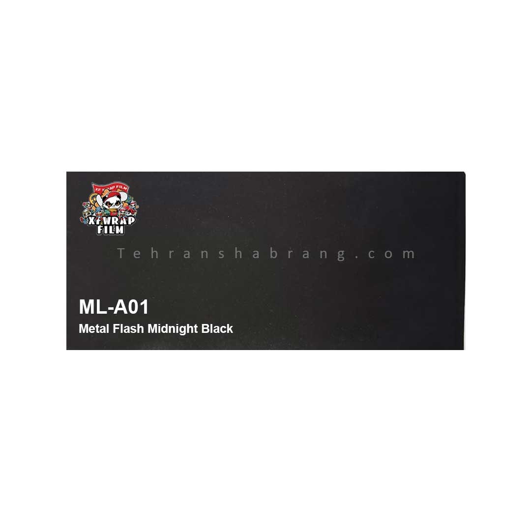 کاوربدنه مشکی فلش متالیک کد ML-A01 برند اکس اف XF