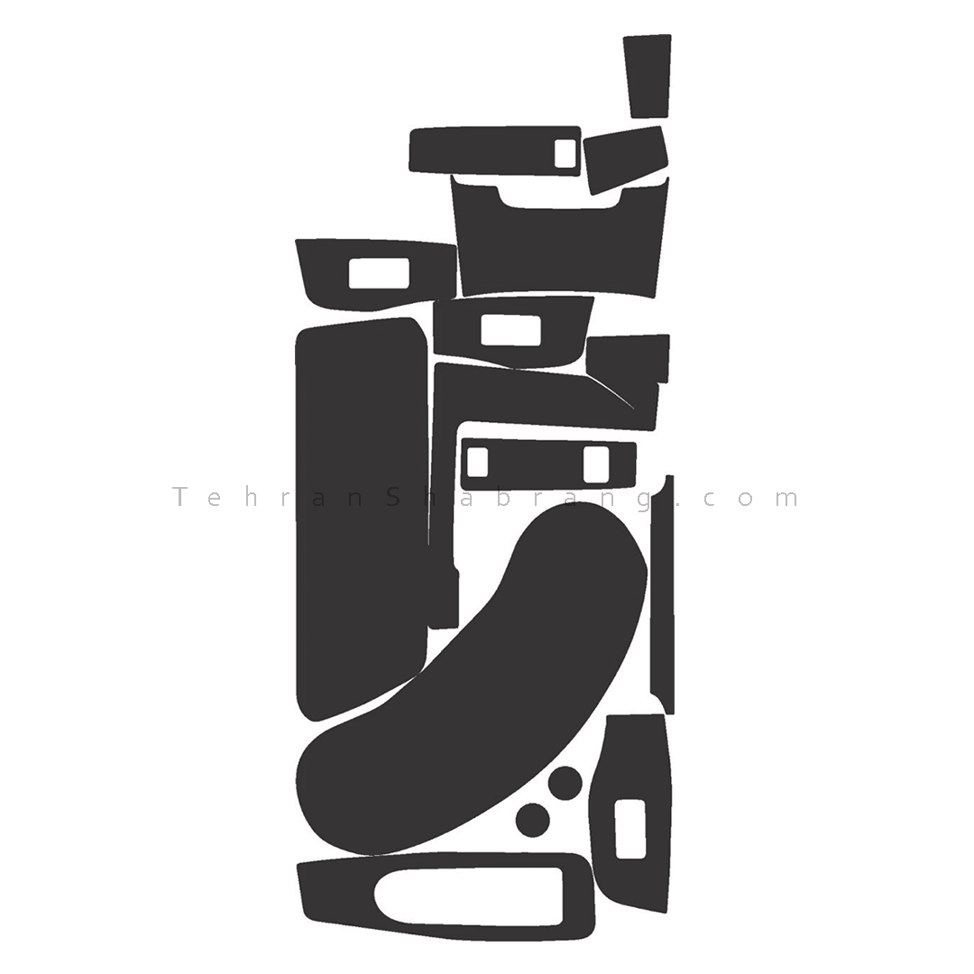  شماتیک گلس محافظ کنسول مزدا3 20205 