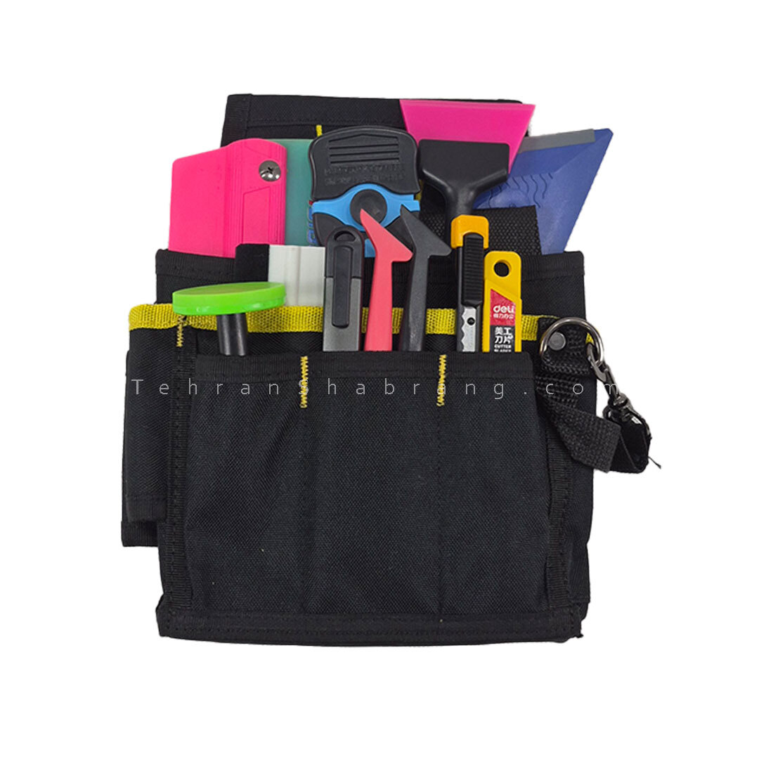  کیف مکعب مربع مشکی مخصوص ابزار نصب 